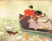 喂鸭子 - 玛丽·史帝文森·卡萨特